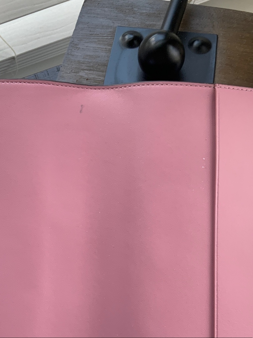 Coach Brown Floral Signature Tabbed Organizer with Pink Snap - Picture 5 of 8